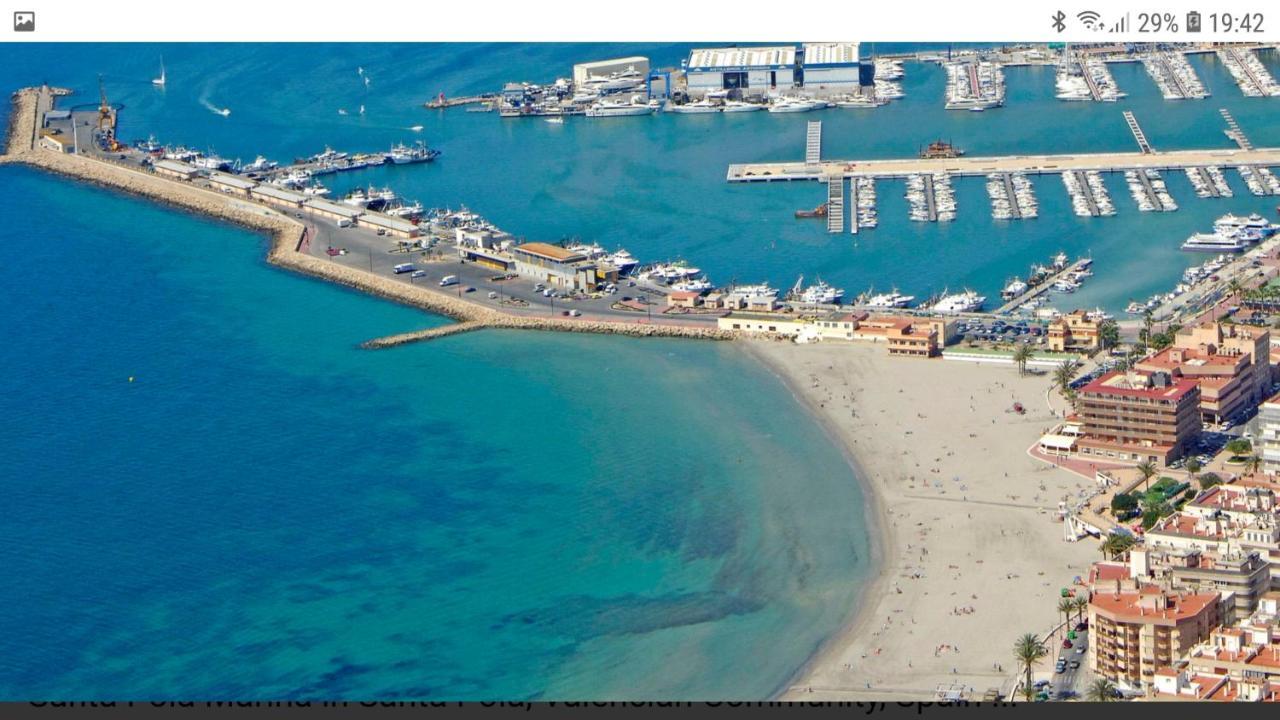 Apartamentos Centro Santa Pola Esterno foto